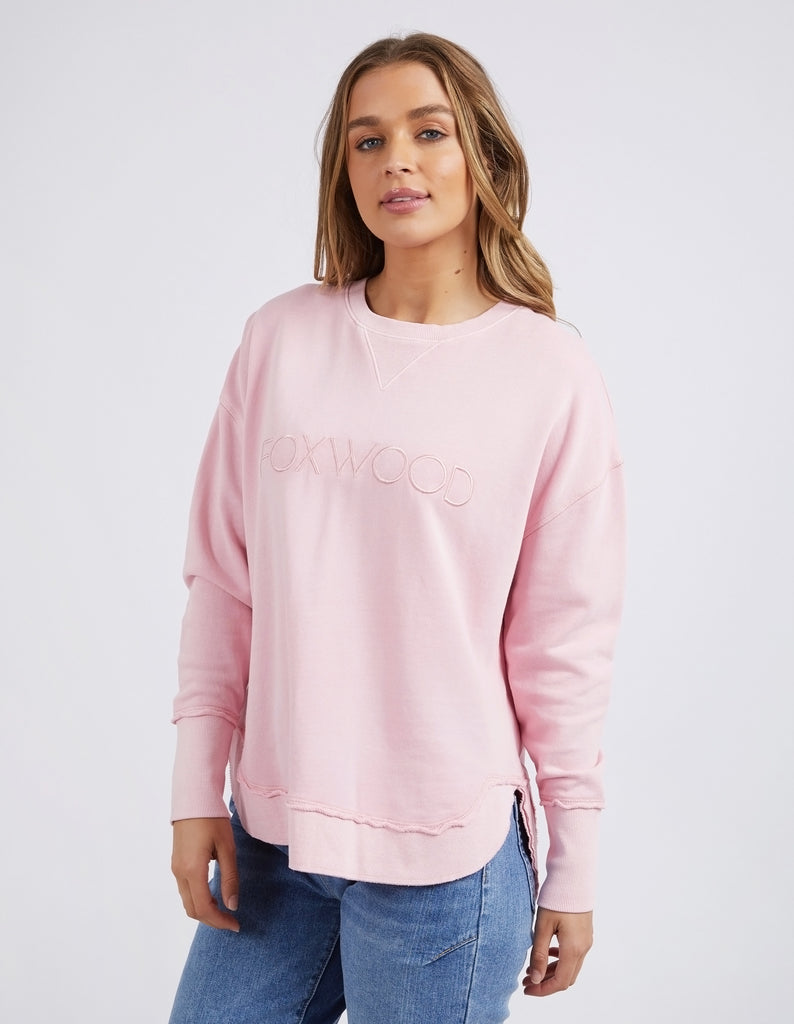 Simplified Crew Bubblegum Pink – Foxwood Clothing