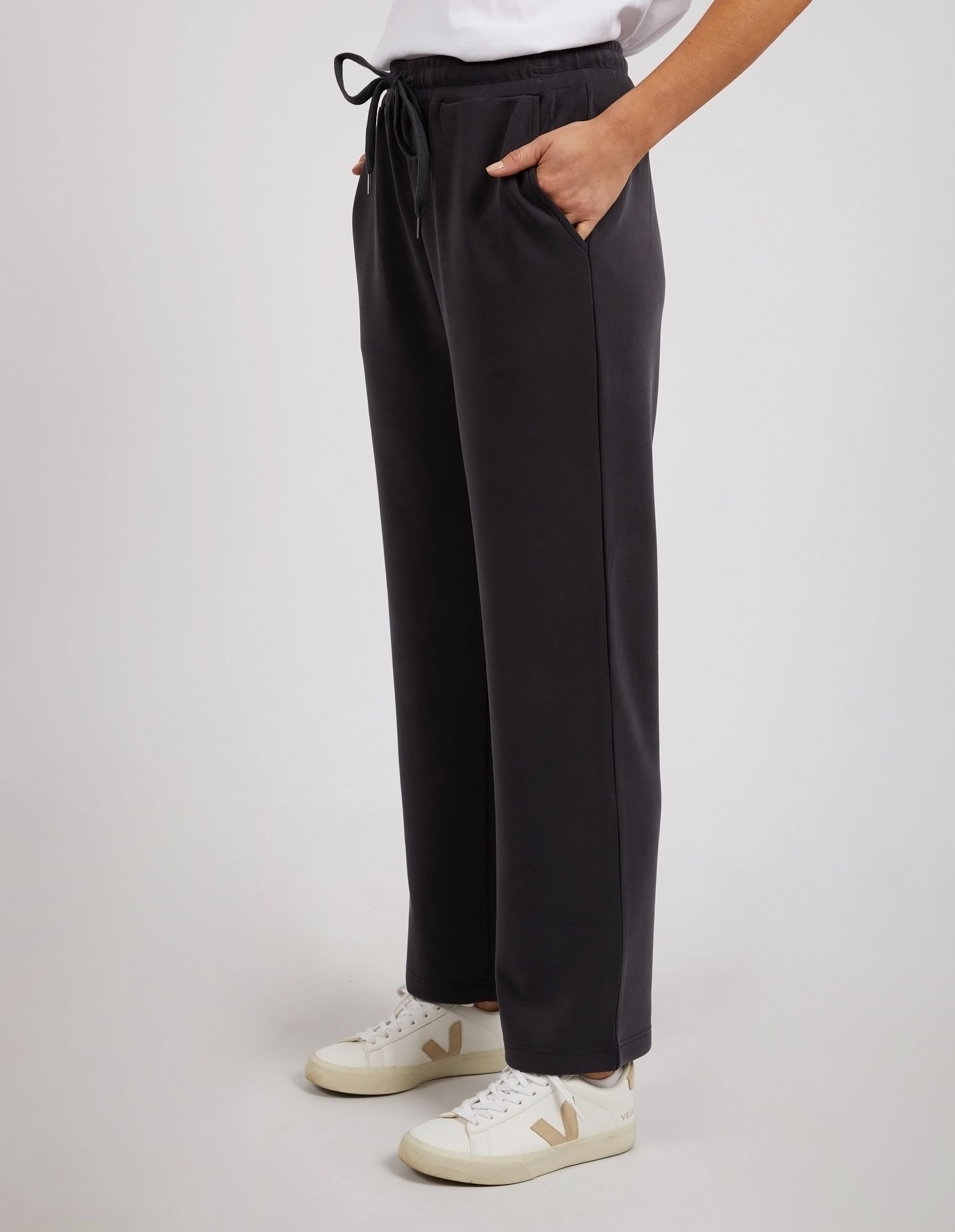 Foxwood, Everyday Pant, Black